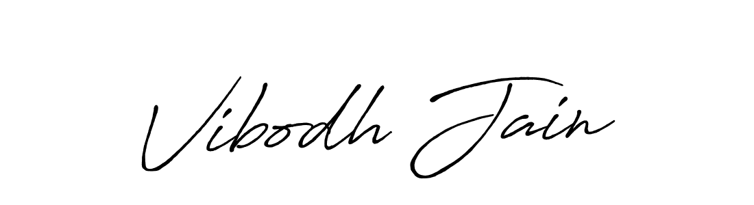 Once you've used our free online signature maker to create your best signature Antro_Vectra_Bolder style, it's time to enjoy all of the benefits that Vibodh Jain name signing documents. Vibodh Jain signature style 7 images and pictures png