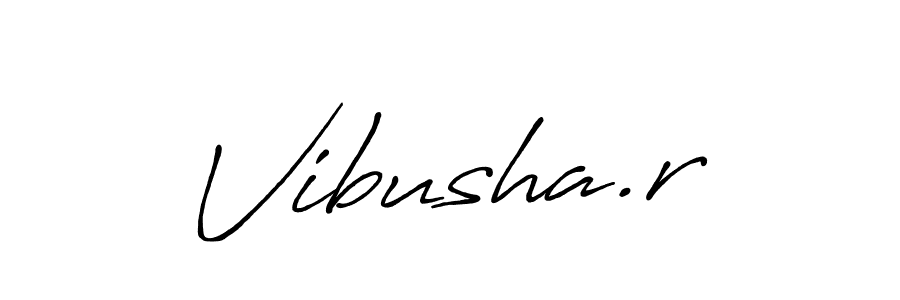 Also You can easily find your signature by using the search form. We will create Vibusha.r name handwritten signature images for you free of cost using Antro_Vectra_Bolder sign style. Vibusha.r signature style 7 images and pictures png