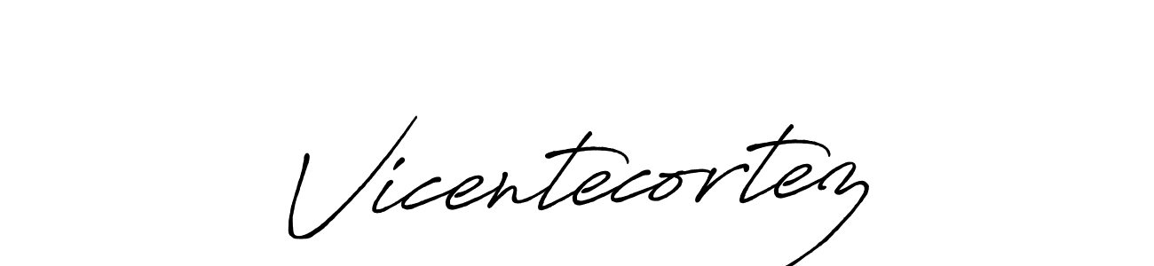 How to Draw Vicentecortez signature style? Antro_Vectra_Bolder is a latest design signature styles for name Vicentecortez. Vicentecortez signature style 7 images and pictures png