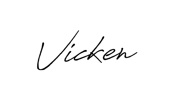 Antro_Vectra_Bolder is a professional signature style that is perfect for those who want to add a touch of class to their signature. It is also a great choice for those who want to make their signature more unique. Get Vicken name to fancy signature for free. Vicken signature style 7 images and pictures png