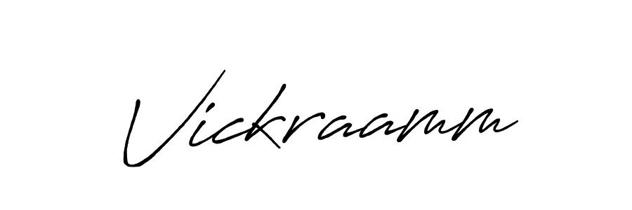 Make a beautiful signature design for name Vickraamm. Use this online signature maker to create a handwritten signature for free. Vickraamm signature style 7 images and pictures png
