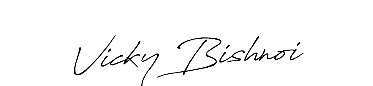 if you are searching for the best signature style for your name Vicky Bishnoi. so please give up your signature search. here we have designed multiple signature styles  using Antro_Vectra_Bolder. Vicky Bishnoi signature style 7 images and pictures png
