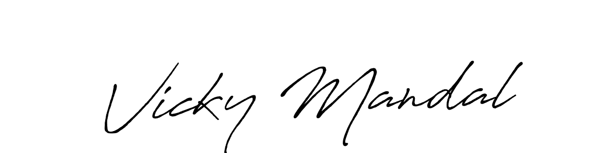 Here are the top 10 professional signature styles for the name Vicky Mandal. These are the best autograph styles you can use for your name. Vicky Mandal signature style 7 images and pictures png