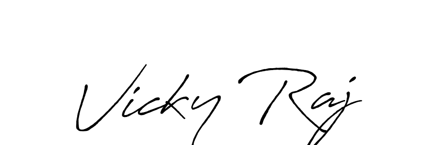 How to Draw Vicky Raj signature style? Antro_Vectra_Bolder is a latest design signature styles for name Vicky Raj. Vicky Raj signature style 7 images and pictures png