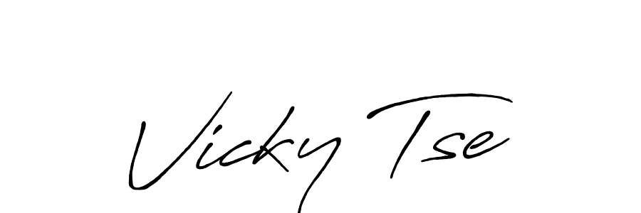 Also we have Vicky Tse name is the best signature style. Create professional handwritten signature collection using Antro_Vectra_Bolder autograph style. Vicky Tse signature style 7 images and pictures png