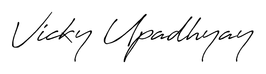 Check out images of Autograph of Vicky Upadhyay name. Actor Vicky Upadhyay Signature Style. Antro_Vectra_Bolder is a professional sign style online. Vicky Upadhyay signature style 7 images and pictures png