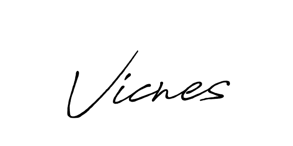 Best and Professional Signature Style for Vicnes. Antro_Vectra_Bolder Best Signature Style Collection. Vicnes signature style 7 images and pictures png