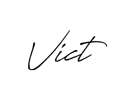 Make a short Vict signature style. Manage your documents anywhere anytime using Antro_Vectra_Bolder. Create and add eSignatures, submit forms, share and send files easily. Vict signature style 7 images and pictures png