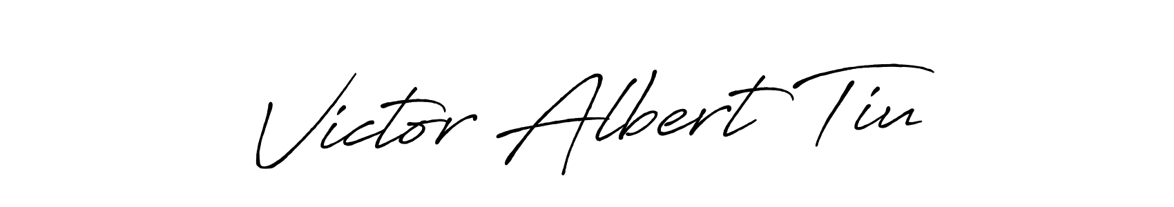 You can use this online signature creator to create a handwritten signature for the name Victor Albert Tiu. This is the best online autograph maker. Victor Albert Tiu signature style 7 images and pictures png