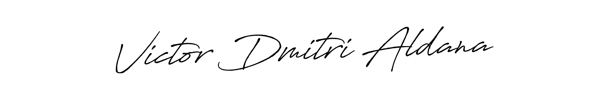 Also we have Victor Dmitri Aldana name is the best signature style. Create professional handwritten signature collection using Antro_Vectra_Bolder autograph style. Victor Dmitri Aldana signature style 7 images and pictures png