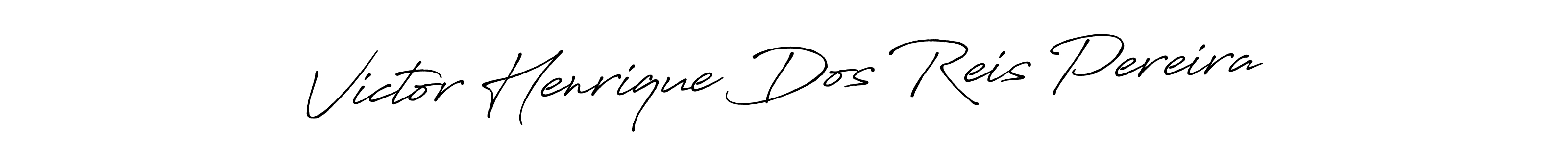 Make a beautiful signature design for name Victor Henrique Dos Reis Pereira. Use this online signature maker to create a handwritten signature for free. Victor Henrique Dos Reis Pereira signature style 7 images and pictures png