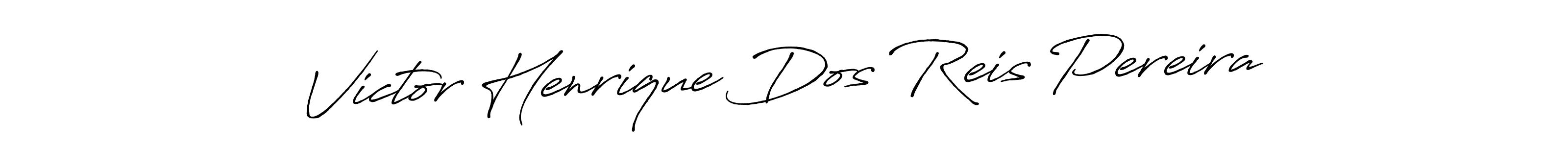 Also we have Victor Henrique Dos Reis Pereira name is the best signature style. Create professional handwritten signature collection using Antro_Vectra_Bolder autograph style. Victor Henrique Dos Reis Pereira signature style 7 images and pictures png