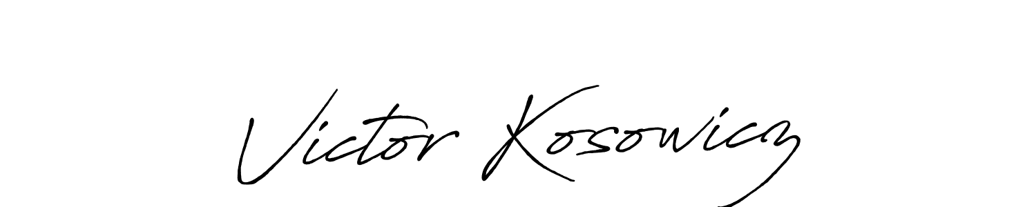 You can use this online signature creator to create a handwritten signature for the name Victor Kosowicz. This is the best online autograph maker. Victor Kosowicz signature style 7 images and pictures png