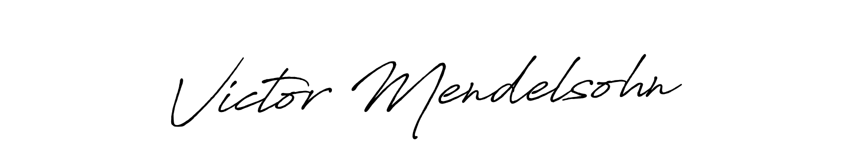 It looks lik you need a new signature style for name Victor Mendelsohn. Design unique handwritten (Antro_Vectra_Bolder) signature with our free signature maker in just a few clicks. Victor Mendelsohn signature style 7 images and pictures png