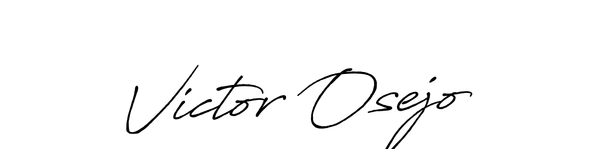The best way (Antro_Vectra_Bolder) to make a short signature is to pick only two or three words in your name. The name Victor Osejo include a total of six letters. For converting this name. Victor Osejo signature style 7 images and pictures png