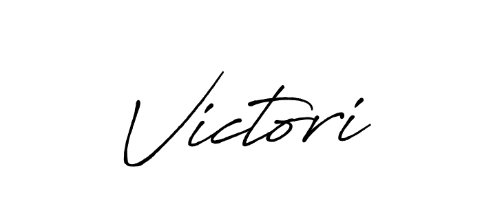 Also we have Victori name is the best signature style. Create professional handwritten signature collection using Antro_Vectra_Bolder autograph style. Victori signature style 7 images and pictures png