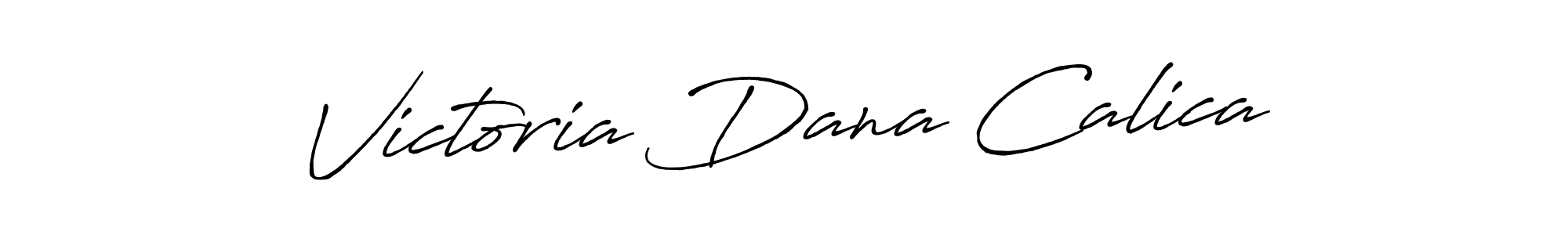 if you are searching for the best signature style for your name Victoria Dana Calica. so please give up your signature search. here we have designed multiple signature styles  using Antro_Vectra_Bolder. Victoria Dana Calica signature style 7 images and pictures png