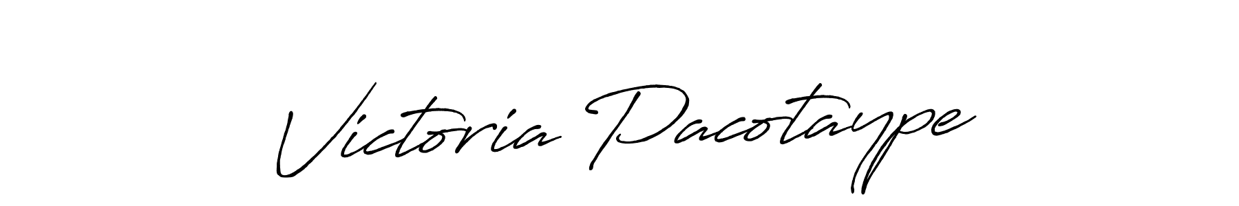 Also we have Victoria Pacotaype name is the best signature style. Create professional handwritten signature collection using Antro_Vectra_Bolder autograph style. Victoria Pacotaype signature style 7 images and pictures png