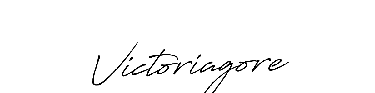 Antro_Vectra_Bolder is a professional signature style that is perfect for those who want to add a touch of class to their signature. It is also a great choice for those who want to make their signature more unique. Get Victoriagore name to fancy signature for free. Victoriagore signature style 7 images and pictures png