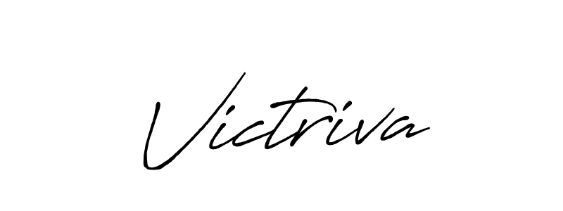 The best way (Antro_Vectra_Bolder) to make a short signature is to pick only two or three words in your name. The name Victriva include a total of six letters. For converting this name. Victriva signature style 7 images and pictures png