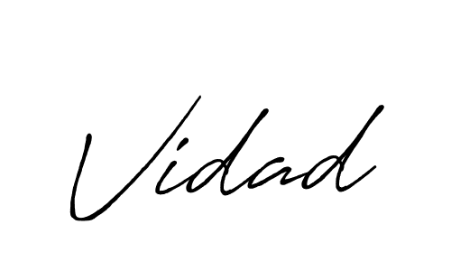 Once you've used our free online signature maker to create your best signature Antro_Vectra_Bolder style, it's time to enjoy all of the benefits that Vidad name signing documents. Vidad signature style 7 images and pictures png