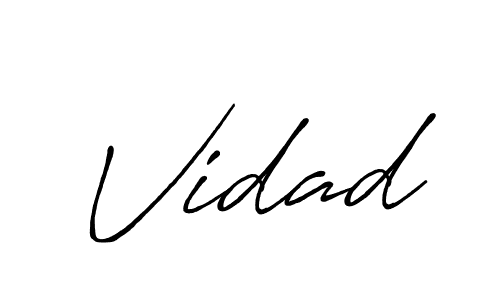 Once you've used our free online signature maker to create your best signature Antro_Vectra_Bolder style, it's time to enjoy all of the benefits that Vidad name signing documents. Vidad signature style 7 images and pictures png