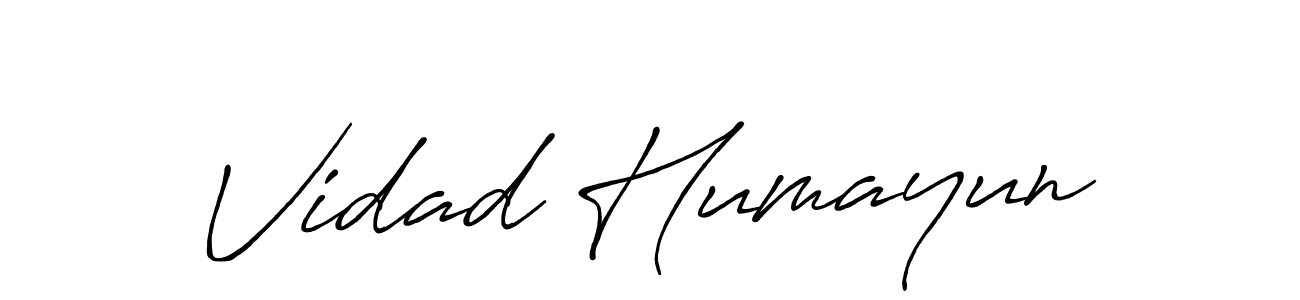 if you are searching for the best signature style for your name Vidad Humayun. so please give up your signature search. here we have designed multiple signature styles  using Antro_Vectra_Bolder. Vidad Humayun signature style 7 images and pictures png