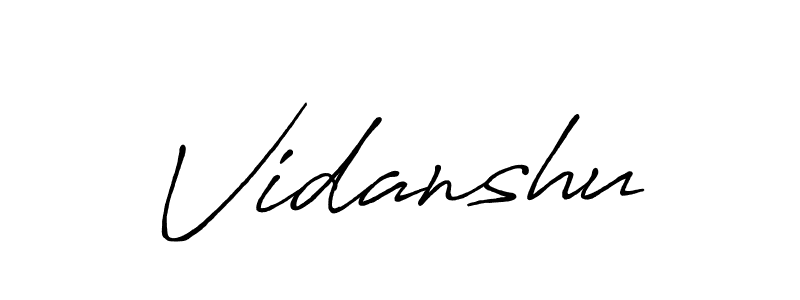 Best and Professional Signature Style for Vidanshu. Antro_Vectra_Bolder Best Signature Style Collection. Vidanshu signature style 7 images and pictures png