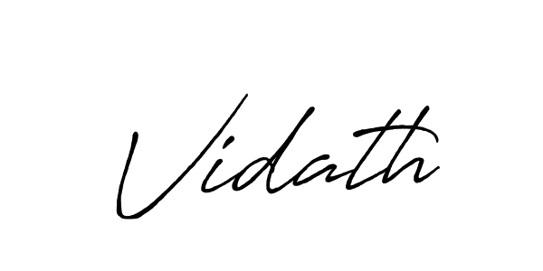 Once you've used our free online signature maker to create your best signature Antro_Vectra_Bolder style, it's time to enjoy all of the benefits that Vidath name signing documents. Vidath signature style 7 images and pictures png