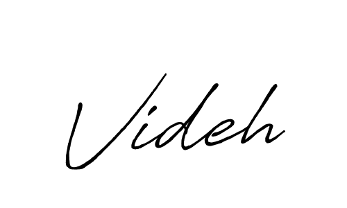 Make a beautiful signature design for name Videh. Use this online signature maker to create a handwritten signature for free. Videh signature style 7 images and pictures png