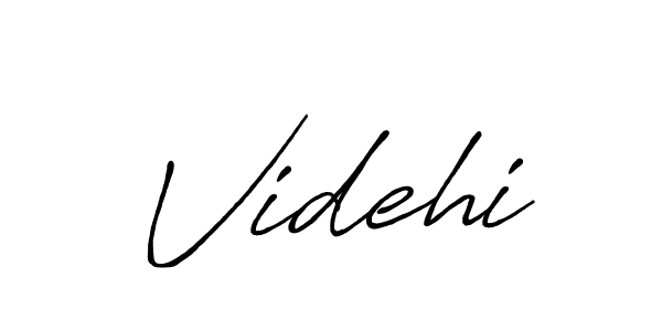 Also we have Videhi name is the best signature style. Create professional handwritten signature collection using Antro_Vectra_Bolder autograph style. Videhi signature style 7 images and pictures png