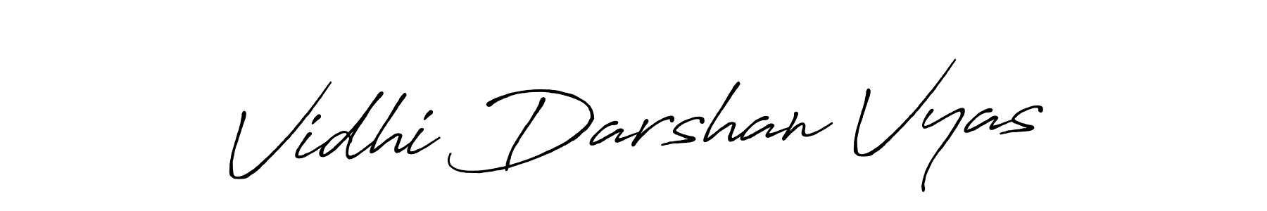 Similarly Antro_Vectra_Bolder is the best handwritten signature design. Signature creator online .You can use it as an online autograph creator for name Vidhi Darshan Vyas. Vidhi Darshan Vyas signature style 7 images and pictures png
