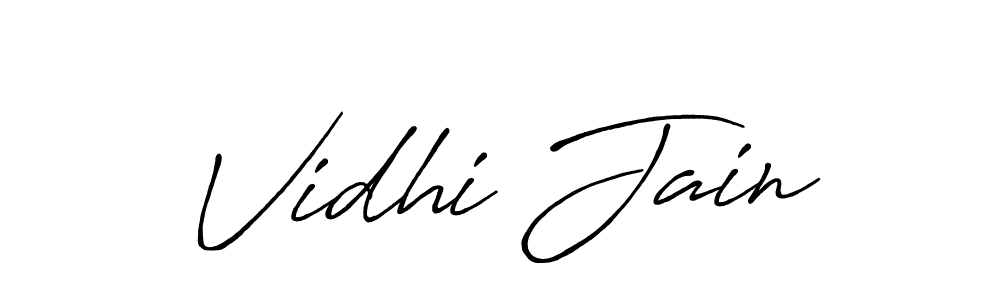 This is the best signature style for the Vidhi Jain name. Also you like these signature font (Antro_Vectra_Bolder). Mix name signature. Vidhi Jain signature style 7 images and pictures png
