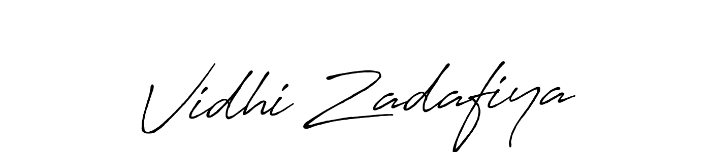 if you are searching for the best signature style for your name Vidhi Zadafiya. so please give up your signature search. here we have designed multiple signature styles  using Antro_Vectra_Bolder. Vidhi Zadafiya signature style 7 images and pictures png