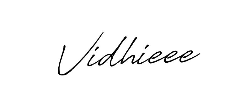 Antro_Vectra_Bolder is a professional signature style that is perfect for those who want to add a touch of class to their signature. It is also a great choice for those who want to make their signature more unique. Get Vidhieee name to fancy signature for free. Vidhieee signature style 7 images and pictures png