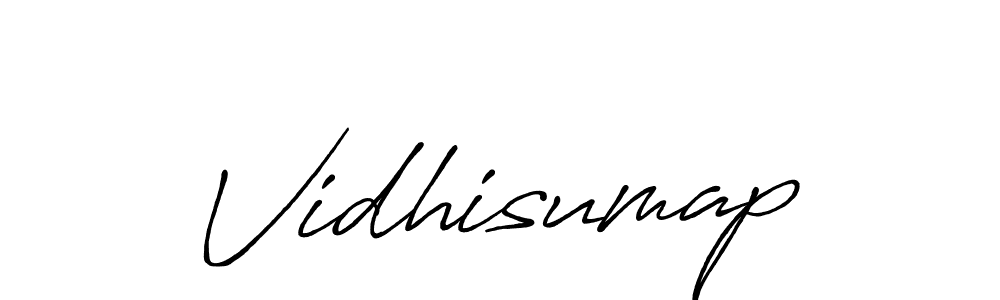 Make a beautiful signature design for name Vidhisumap. Use this online signature maker to create a handwritten signature for free. Vidhisumap signature style 7 images and pictures png
