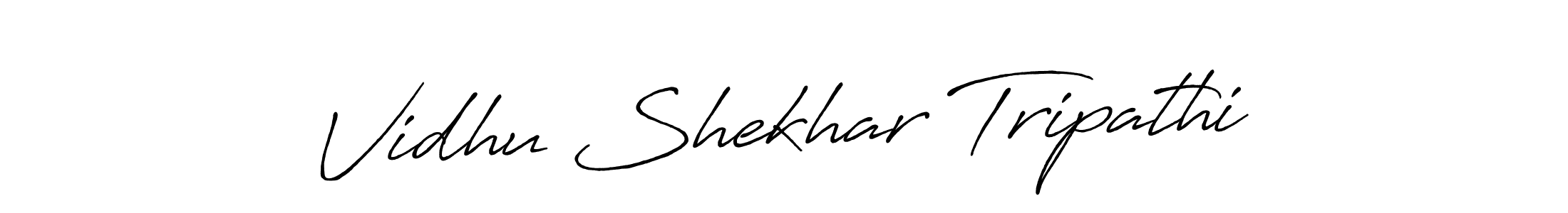 if you are searching for the best signature style for your name Vidhu Shekhar Tripathi. so please give up your signature search. here we have designed multiple signature styles  using Antro_Vectra_Bolder. Vidhu Shekhar Tripathi signature style 7 images and pictures png