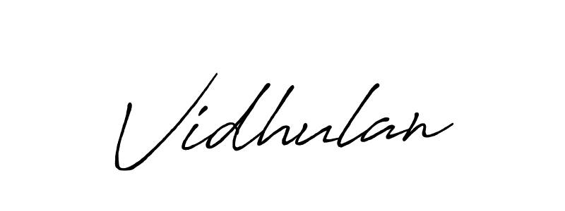 Best and Professional Signature Style for Vidhulan. Antro_Vectra_Bolder Best Signature Style Collection. Vidhulan signature style 7 images and pictures png