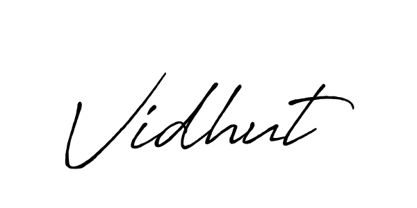 Once you've used our free online signature maker to create your best signature Antro_Vectra_Bolder style, it's time to enjoy all of the benefits that Vidhut name signing documents. Vidhut signature style 7 images and pictures png