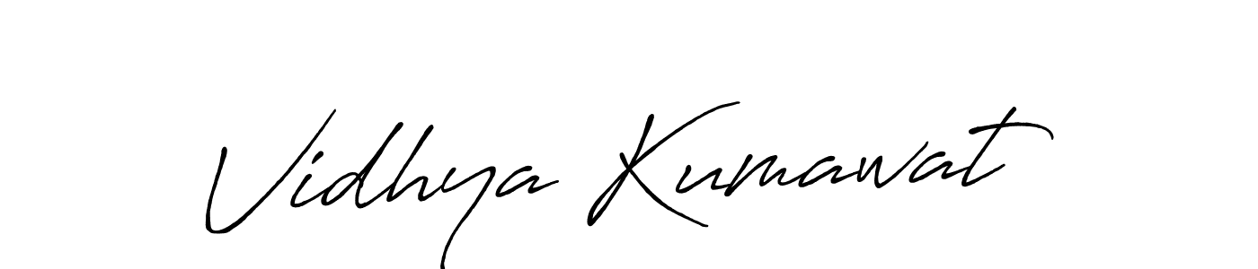 Make a beautiful signature design for name Vidhya Kumawat. Use this online signature maker to create a handwritten signature for free. Vidhya Kumawat signature style 7 images and pictures png