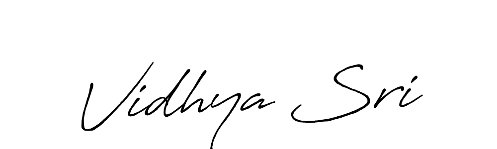 Make a short Vidhya Sri signature style. Manage your documents anywhere anytime using Antro_Vectra_Bolder. Create and add eSignatures, submit forms, share and send files easily. Vidhya Sri signature style 7 images and pictures png