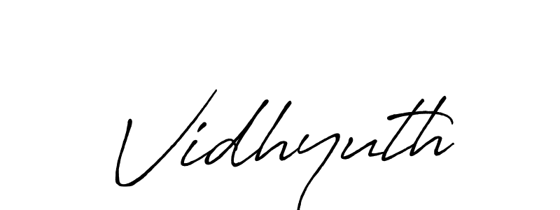 Best and Professional Signature Style for Vidhyuth. Antro_Vectra_Bolder Best Signature Style Collection. Vidhyuth signature style 7 images and pictures png