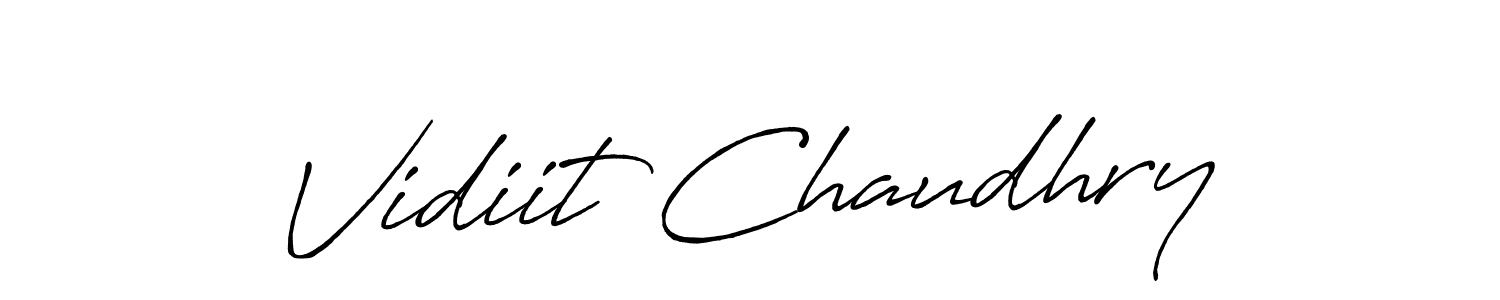 Similarly Antro_Vectra_Bolder is the best handwritten signature design. Signature creator online .You can use it as an online autograph creator for name Vidiit Chaudhry. Vidiit Chaudhry signature style 7 images and pictures png