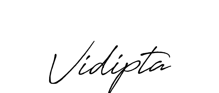 The best way (Antro_Vectra_Bolder) to make a short signature is to pick only two or three words in your name. The name Vidipta include a total of six letters. For converting this name. Vidipta signature style 7 images and pictures png