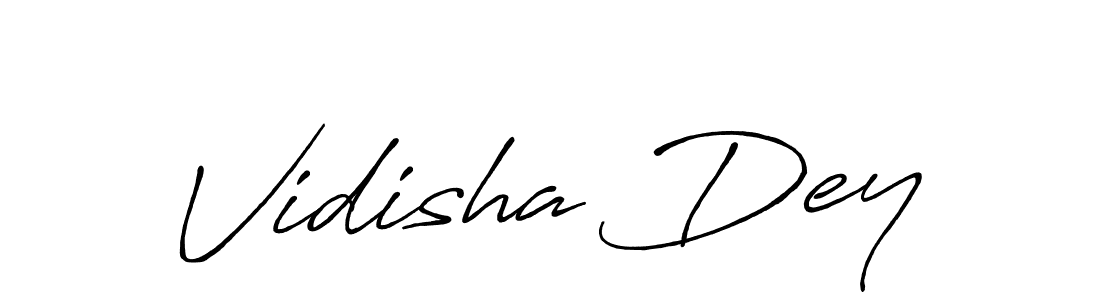 Similarly Antro_Vectra_Bolder is the best handwritten signature design. Signature creator online .You can use it as an online autograph creator for name Vidisha Dey. Vidisha Dey signature style 7 images and pictures png