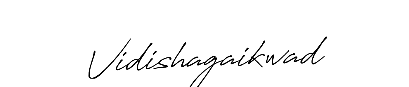It looks lik you need a new signature style for name Vidishagaikwad. Design unique handwritten (Antro_Vectra_Bolder) signature with our free signature maker in just a few clicks. Vidishagaikwad signature style 7 images and pictures png