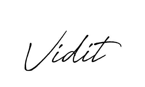 Make a beautiful signature design for name Vidit. Use this online signature maker to create a handwritten signature for free. Vidit signature style 7 images and pictures png