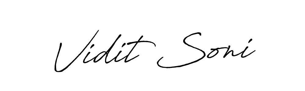You can use this online signature creator to create a handwritten signature for the name Vidit Soni. This is the best online autograph maker. Vidit Soni signature style 7 images and pictures png
