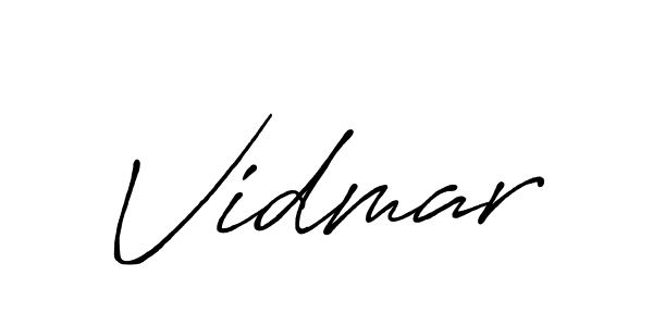Antro_Vectra_Bolder is a professional signature style that is perfect for those who want to add a touch of class to their signature. It is also a great choice for those who want to make their signature more unique. Get Vidmar name to fancy signature for free. Vidmar signature style 7 images and pictures png