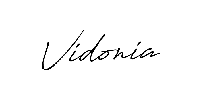 Also You can easily find your signature by using the search form. We will create Vidonia name handwritten signature images for you free of cost using Antro_Vectra_Bolder sign style. Vidonia signature style 7 images and pictures png